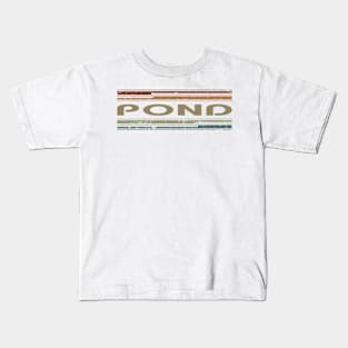 Pond Retro Lines Kids T-Shirt